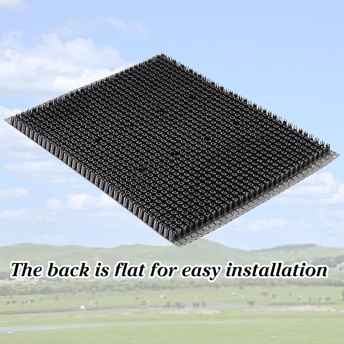 2 pcs Horse Cattle Scratchers, Horse Scratching Post, Soft Massage Brush Kit for Equine Bovine, Scratching Itch Relief Pad for Farm Animals Goat Sheep Cow Dog