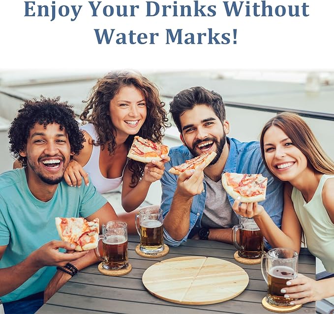 6 Pcs with Holder Drink Cork Coasters,Funny Office Gifts for Coworkers,Novelty Gifts for New Colleagues Employees Boss,Office Desk Coasters,Humorous Christmas Birthday Gifts for Men Women