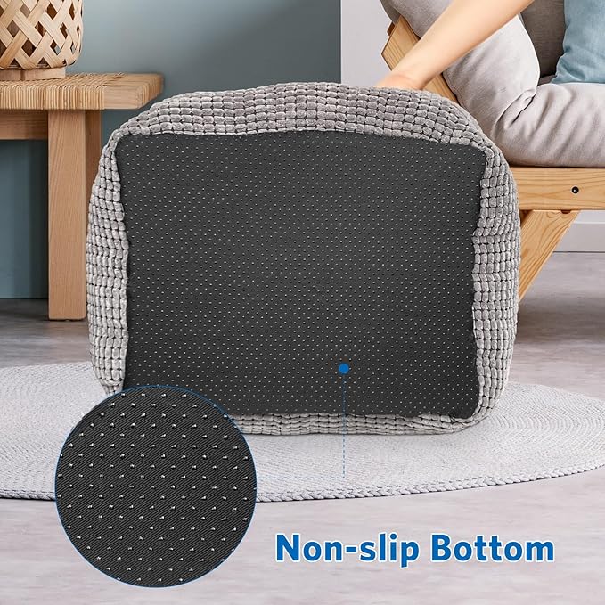 MARUNDA Self Warming Cat Bed,Super Soft Dog Bed Crate Bed Blanket, Self Heating Cat Pad, Thermal Cat and Dog Warming Bed Mat. (Grey, 19.6" X 15.8 ")