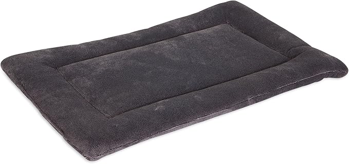 Petmate Aspen Pet Rectangular Kennel Mat, Dark Gray, for 28' Crates
