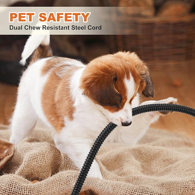 Cat Heating Pad, Electric Pet Heating Pad for Cat, Cat Warming Pad with Chew Proof Cord, 9 Heat Levels, Auto-Off, 18" x 18"