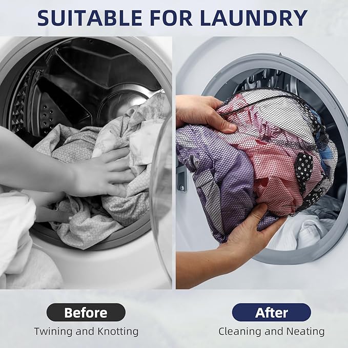 10/20/40/60/100PCS Mesh Drawstring Bag Durable Delicate Mesh Laundry Bag Multicolor Nylon Mesh Bag Small Mesh Gym Bag Travel Mesh Beach Bag Locking Closure Storage Bag For College, Gym, Yoga, Sport