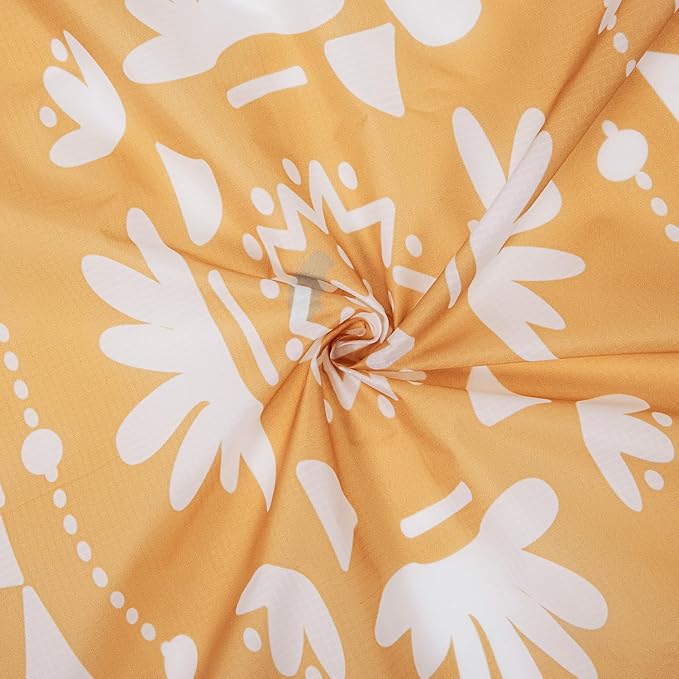 110''×118'' Extra Large Sandproof Beach Blanket 4-8 Adults, Waterproof Foldable Picnic Blankets with 4 Stakes & 4 Pockets, Lightweight Boho Outdoor Beach Mat for Travel, Camping, Hiking