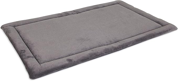 Petmate Rectangular Kennel Mat, Dark Gray, for 48" Crates