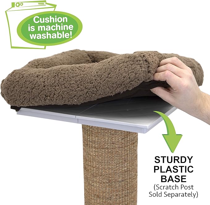 Kitty City Sisal Post Scratcher, Perch Platform