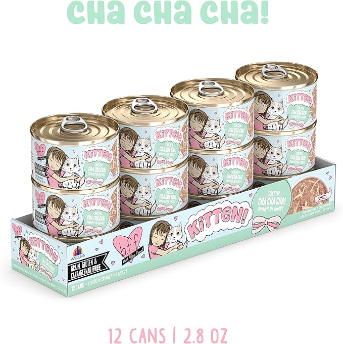 B.F.F. Kitten, Cute to Boot, 2.8oz Can (Pack of 12)