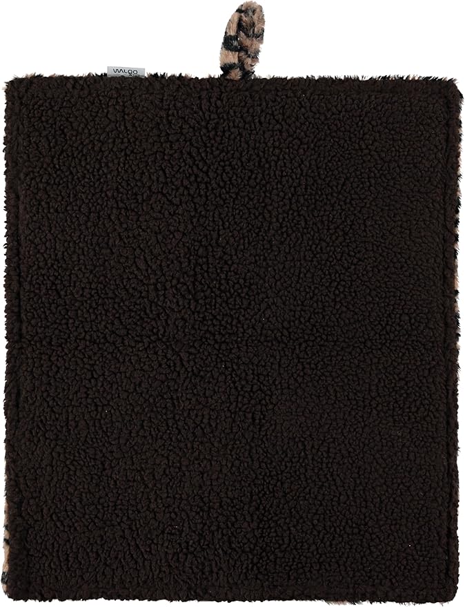 WALOO Pets Self Heating Thermal Cat Mat & Napping Pad (Leopard Brown)