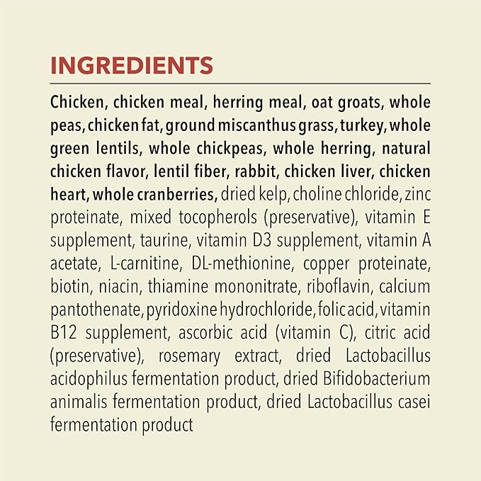 ACANA Indoor Entree Dry Cat Food, Free Run Chicken and Turkey Recipe, 4 lb