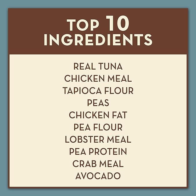 AvoDerm Grain Free Tuna with Lobster & Crab Meal Dry Cat Food, 2.5lb bag