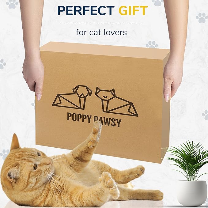 Corner Cat Wall Shelf, Wall Mount Cat Shelves with 2 Climbing Steps, Large Floating Cat Shelves for Wall, Wall Cat Bed Furniture and Perch for Indoor Cats (Wood Color)