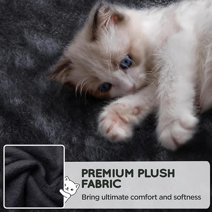 Yaheetech Cat Tree Cat Tower, 63in Multi-Level Cat Tree for Indoor Cats, Tall Cat Tree w/Sisal-Covered Scratching Posts & Condo, Cat Furniture Activity Center for Cats Kitten, Black, L