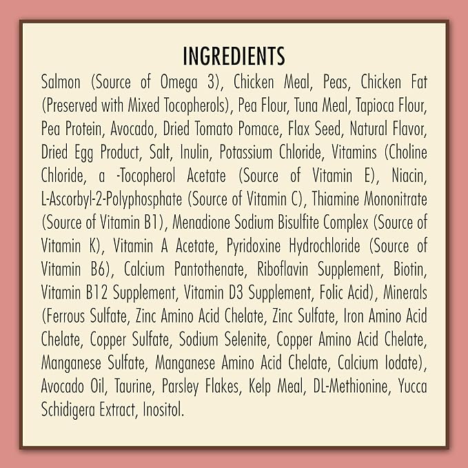 AvoDerm Natural Grain-Free Salmon & Tuna Dry Formula, 2.5 Pound Bag