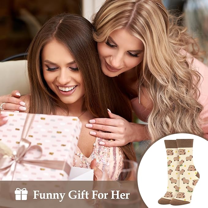 AGRIMONY Funny Cat Dog Socks for Women Teen Girls-Animal Novelty Cute Socks-Mothers Day Cat Dog Mom Gifts Stocking Stuffers