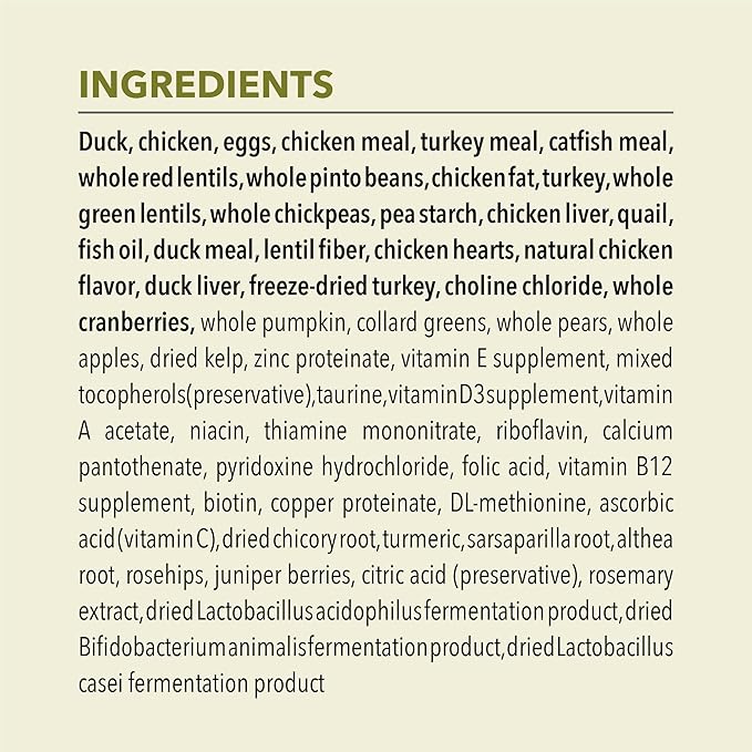 ACANA Highest Protein Grasslands Grain-Free Dry Cat Food, Duck, Free-Run Chicken and Eggs Cat Food Recipe, 10lb