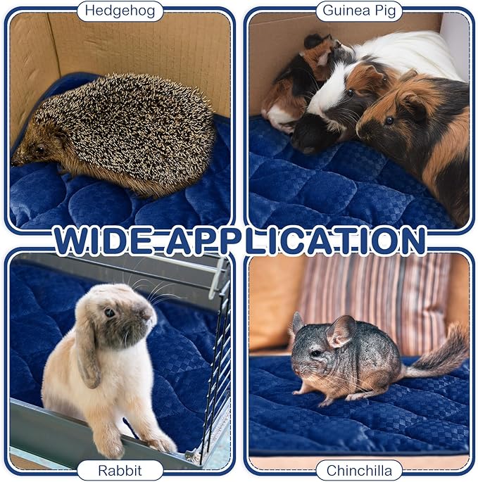 4 Pack Self Warming Cat Mat Self Heating Cat Pad Warm Thermal Pet Bed Washable Dog Crate Pad Body Heat Dog Cat Bed Mat Blanket Non Slip Bottom for Outdoor Indoor Pets