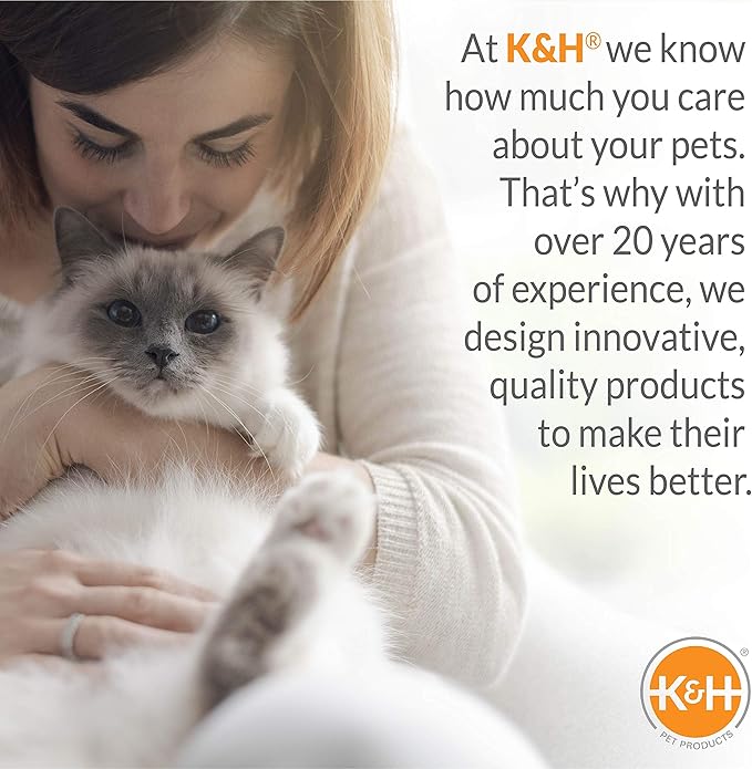 K&H Pet Products Deluxe EZ Mount Kitty Sill Window Sill Cat Bed, Cat Window Hammock Seat, Sturdy Indoor Cat Window Perch, Essential Cat Hammock Style Shelf - With Bolster Chocolate