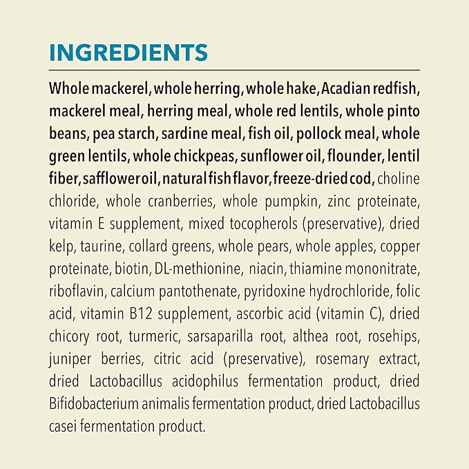 ACANA Highest Protein Dry Cat Food, Wild Atlantic, Grain Free Saltwater Fish With Freeze-Dried Liver Recipe, 4lb