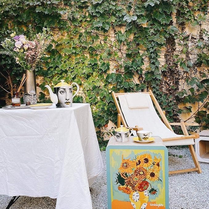 Cat Condo Scratcher Cardboard, Sunflowers Shape Adaptation Spoof Version Cat Scratching House Bed Furniture Protector, Green Colour