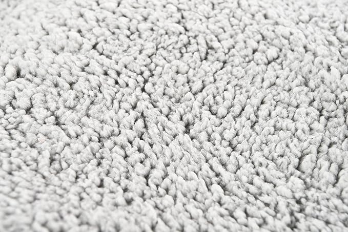 Max & Marlow Dog Bed Dog Couch Bed Washable Dog Bed Crate Mat Dog & Cat Bed, Non Slip Bottom, Gray, 33.75" L x 22.5" W x 3.5" Th