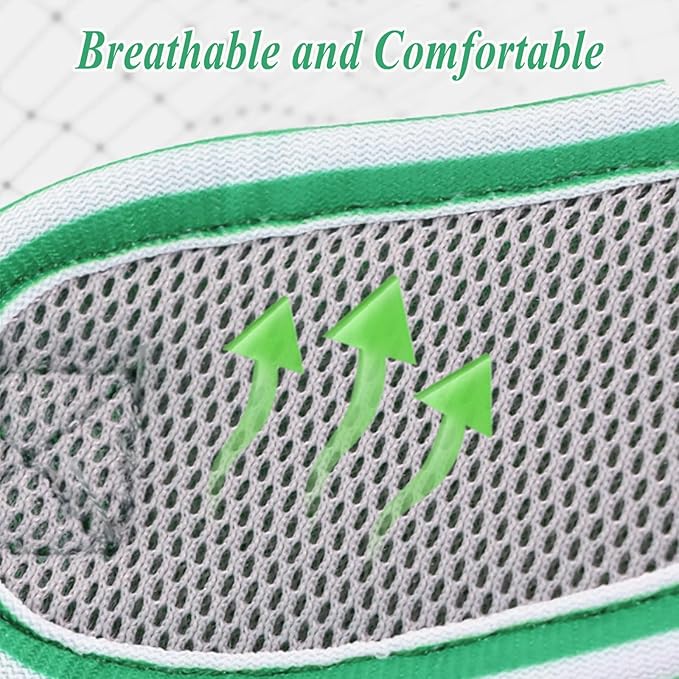 Reflective Dog Harness Breathable Adjustable Pet Harness with Handle for Outdoor Walking,Easy Control for Small,Medium Breeds (Green,L)