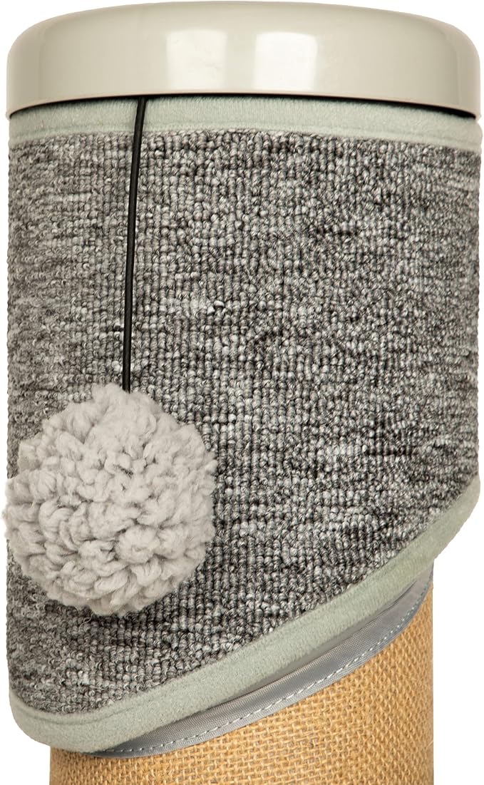 Kitty City Sisal Post Scratcher, Tremendous Twist Post