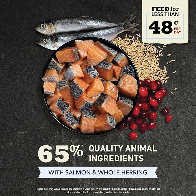 ACANA Indoor Entrée Fish Recipe Cat 10LB