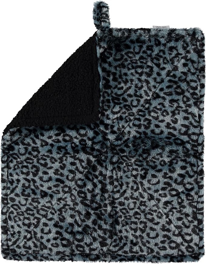 WALOO Pets Self Heating Thermal Cat Mat & Napping Pad (Leopard Gray)