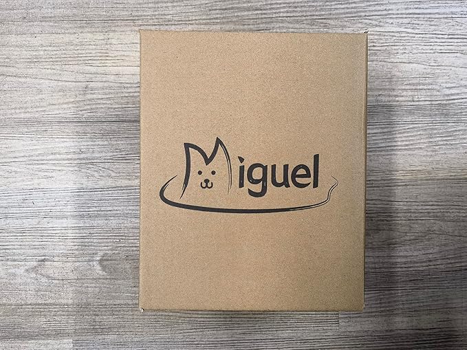 Miguel Self Warming Large Dog Bed 42 x 28 inch Self Heating Dog Pad Extra Warm Thermal Crate Mat with Removable Washable Sherpa Cover Non-Slip Cat Pet Mattress for Sleeping (Blue,XL)