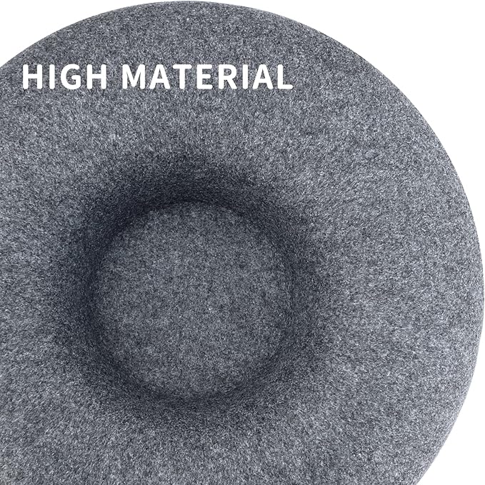 2 Pack Cat Donut Tunnel, Cat Tunnel Bed for Indoor Cats Cave Bed, Scratch Resistant Donut Cat Bed. (Grey, 20 Inch 2 Pack)