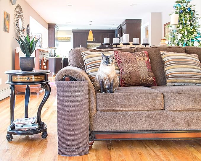 Sofa-Scratcher' Cat Scratching Post & Couch-Corner / Furniture Protector (Moss)