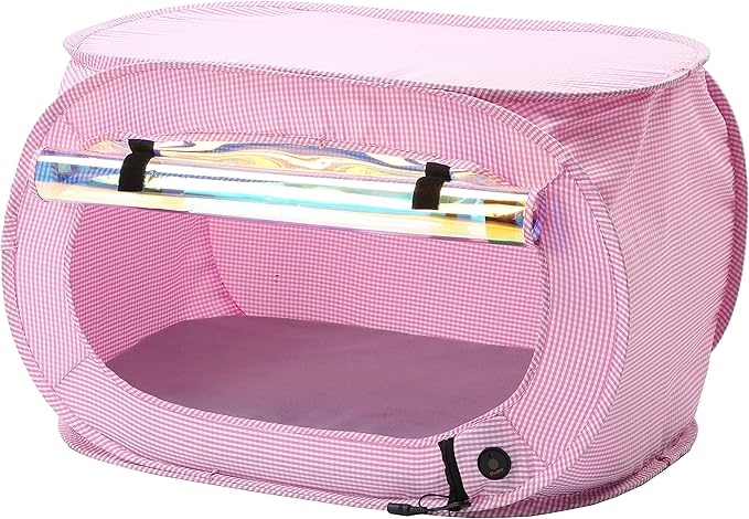 Pet Life ® "Enterlude Electronic Heating Lightweight and Collapsible Pet Tent