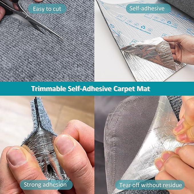 Cat Furniture Protectors from Cats Scratching,Adhesive Cat Couch Protector,78.7x15.8Inch DIY Cat Wall Scratcher,Couch Cat Scratcher,Cat Corner Scratcher Mat,Cat Scratch Furniture Protector