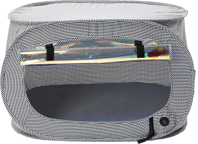 Pet Life ® "Enterlude Electronic Heating Lightweight and Collapsible Pet Tent