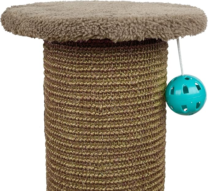 Kitty City Sisal Post Scratcher, Scratch Perch Cover Replacements 2pk, Tan