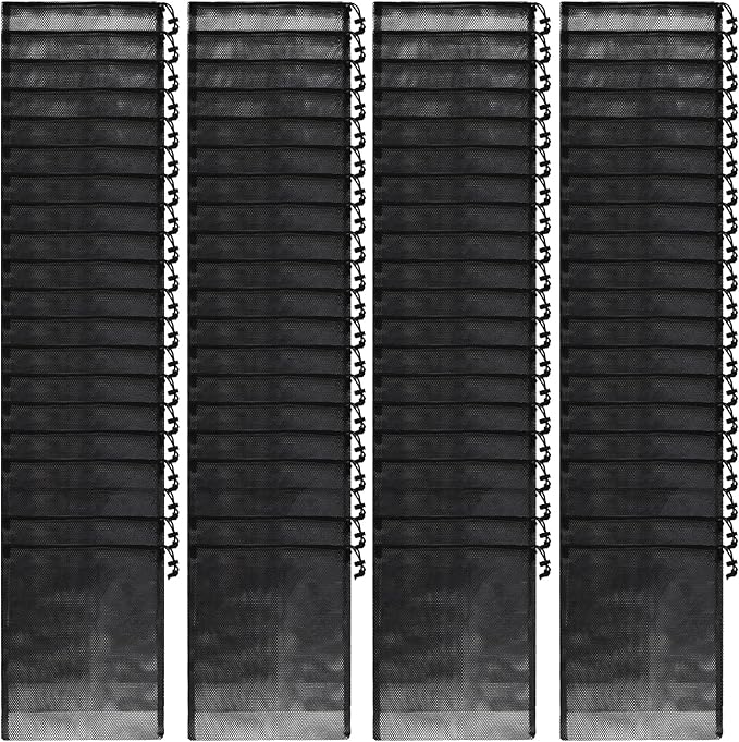 40PCS Mesh Drawstring Bag Durable Delicate Mesh Laundry Bag Multicolor Nylon Mesh Bag Small Mesh Gym Bag Travel Mesh Beach Bag Locking Closure Storage Bag For College, Gym, Yoga, Sport