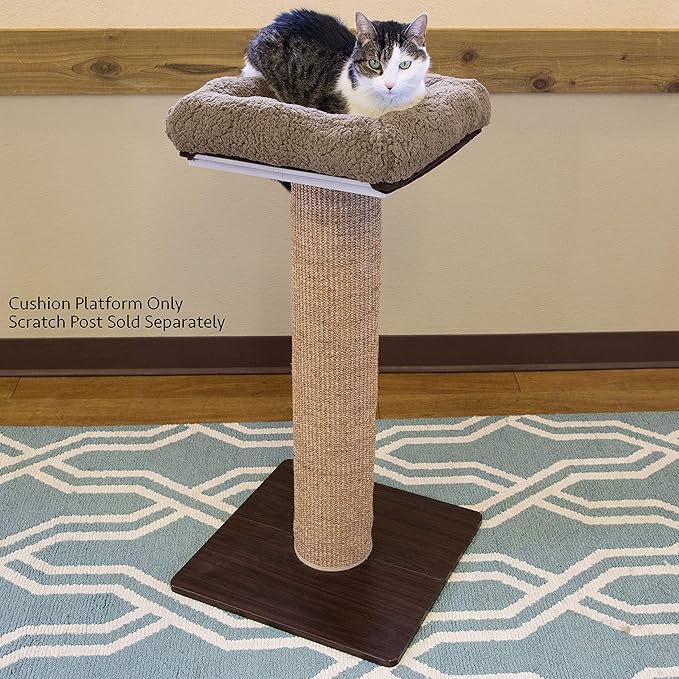 Kitty City Sisal Post Scratcher, Perch Platform